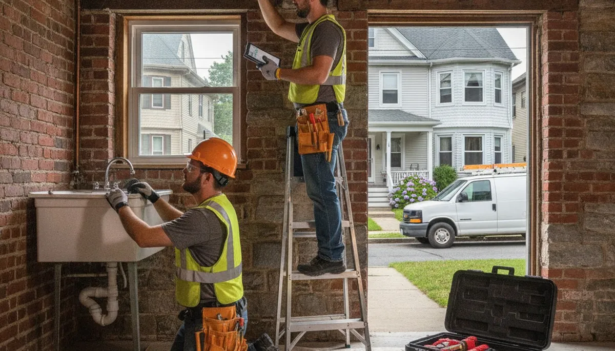 Boston, MA plumbing repair service truck for emergency leak and drain repairs