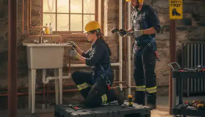 Boston MA plumber servicing residential plumbing repairs for local homeowners