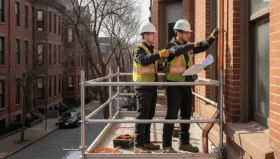 Boston, MA plumber repairing a residential plumbing fixture for emergency service