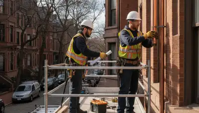 Boston, MA plumber repairing a residential pipe for plumbing service area page
