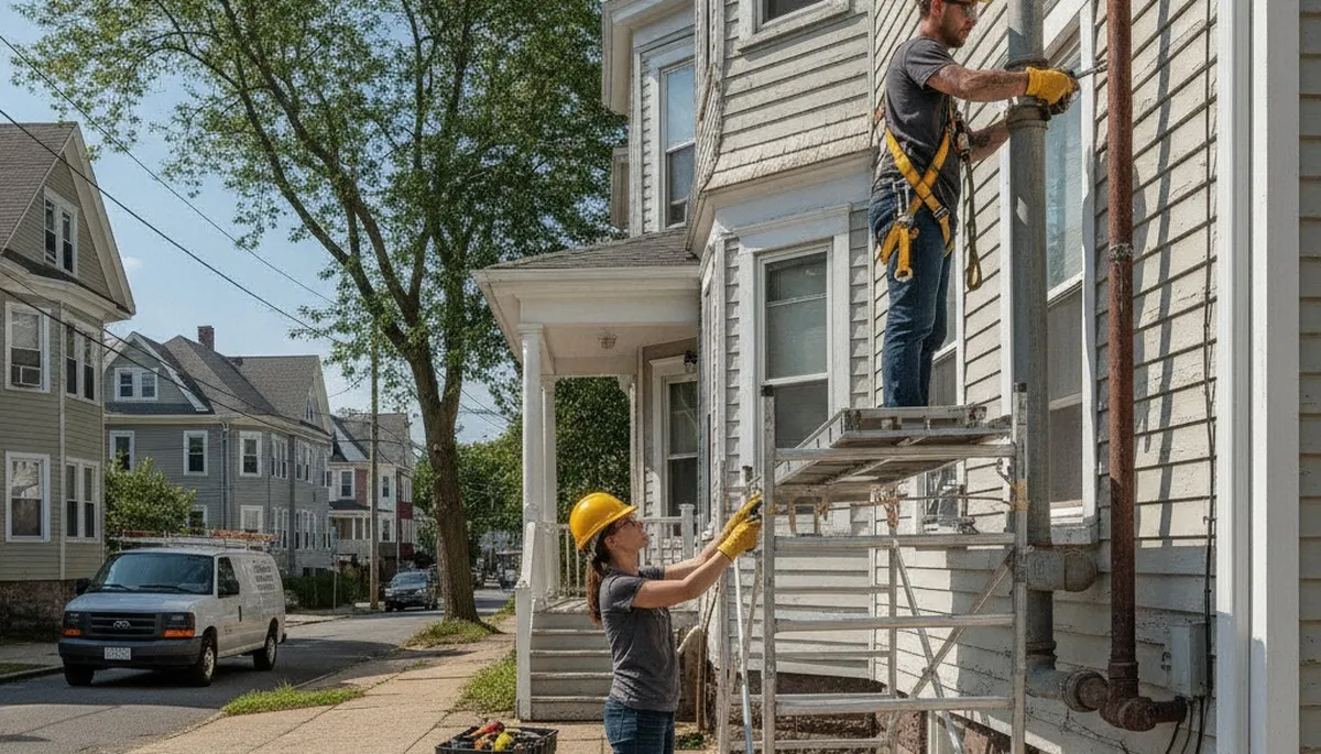 Boston, MA plumbing repair team providing expert residential and commercial leak and pipe services