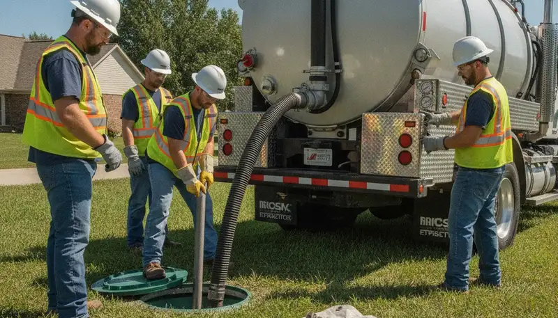Boston, MA septic pumping service for residential plumbing maintenance and system protection